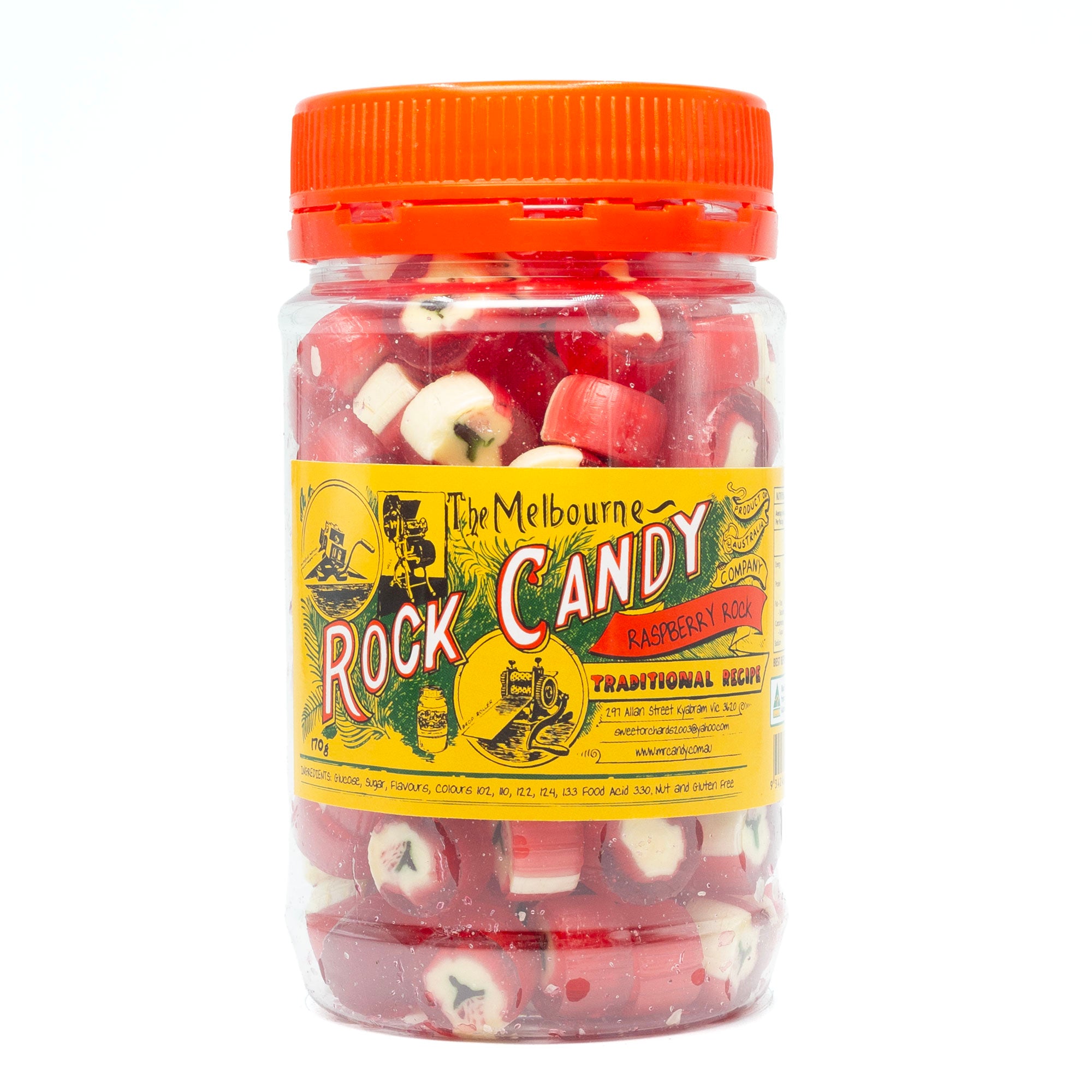 Raspberry Rock – Melbourne Rock Candy